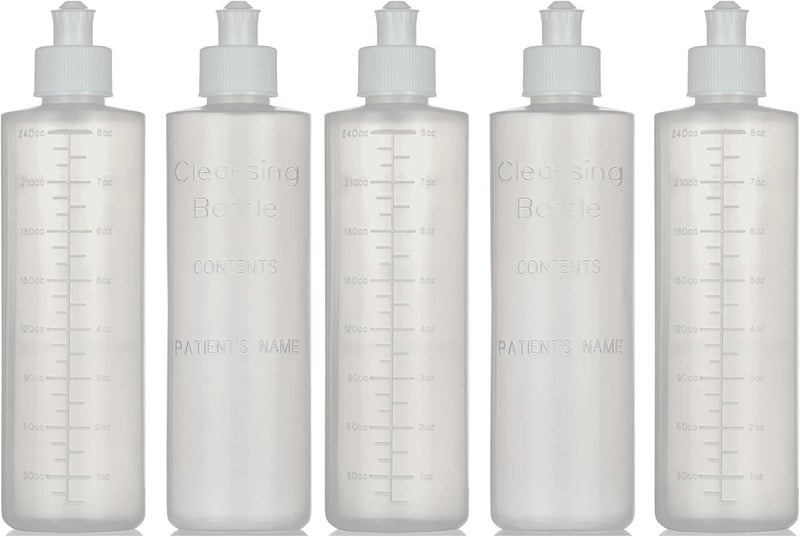 Easy Glide Lavette Perineal Cleansing Irrigation Bottles Baby Peri Wash - Pack of 5 - Image 1